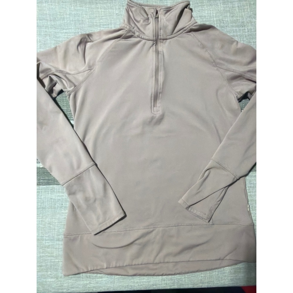 Mondetta Athletic‎ Quarter Zip Pullover Long with Thumbholes  medium